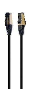 Патч-корд Cablexpert PP8-LSZHCU-BK-7.5M Cat 8 S/STP, 7.5 м, чорний