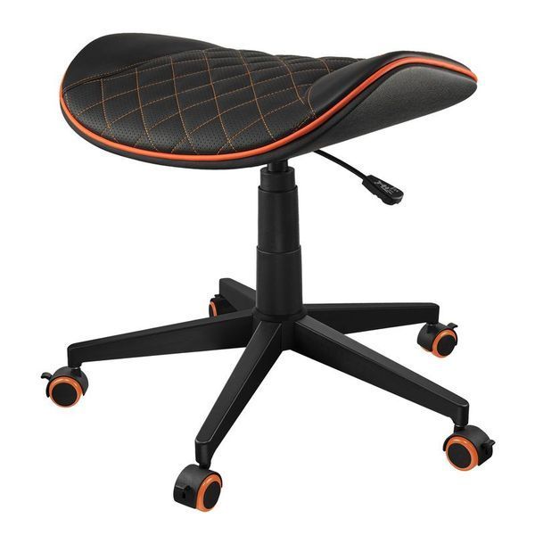 Игровой стул Cougar Crosser, чёрный с оранжевым фото