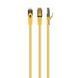 Патч-корд Cablexpert PP6A-LSZHCU-Y-15M S/STP CAT 6A 15 м, жовтий фото 1