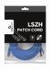 Патч-корд Cablexpert PP6A-LSZHCU-B-30M S/STP CAT 6A, 30 м, синій фото 3