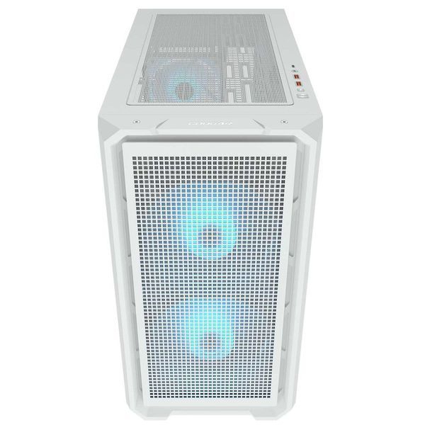Корпус игровой Cougar MX600 Mini RGB белый, 2 вентилятора 160 мм фото