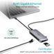 Док-станция Choetech HUB-M15-GY USB-C 9-в-1, серая фото 7