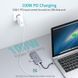 Док-станция Choetech HUB-M15-GY USB-C 9-в-1, серая фото 5