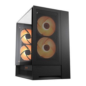 Ігровий корпус Cougar OmnyX RGB чорний, 4 вентилятори 160 мм ARGB фото