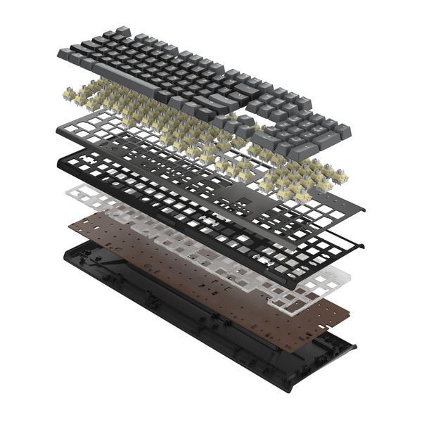 Клавіатура ігрова механічна A4Tech FS100 Stone Black, чорна фото