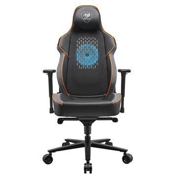 Геймерське крісло Cougar NxSys Aero з RGB-вентилятором, чорне фото
