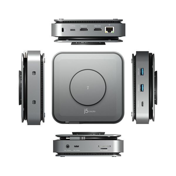 Док-станція J5create JCD3199-N USB-C, Space Grey