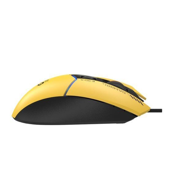 Миша ігрова дротова Bloody W95 Ultra Sports Lime, жовто-чорна фото