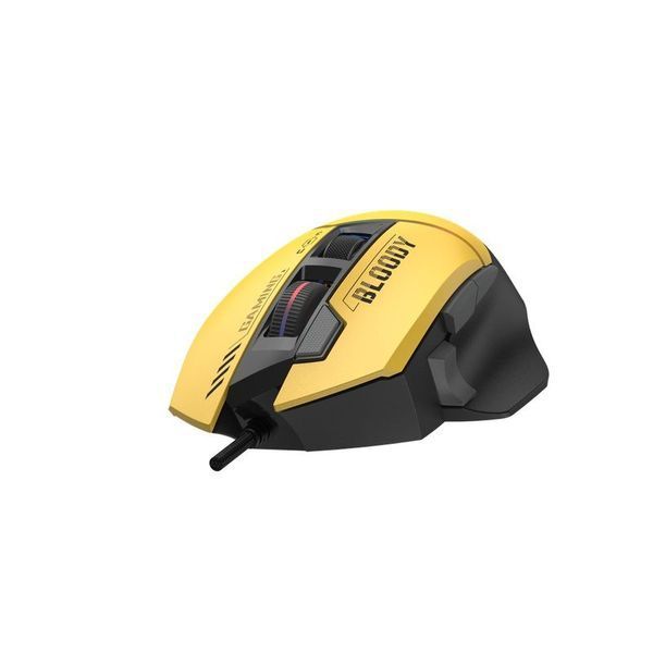 Миша ігрова дротова Bloody W95 Ultra Sports Lime, жовто-чорна фото