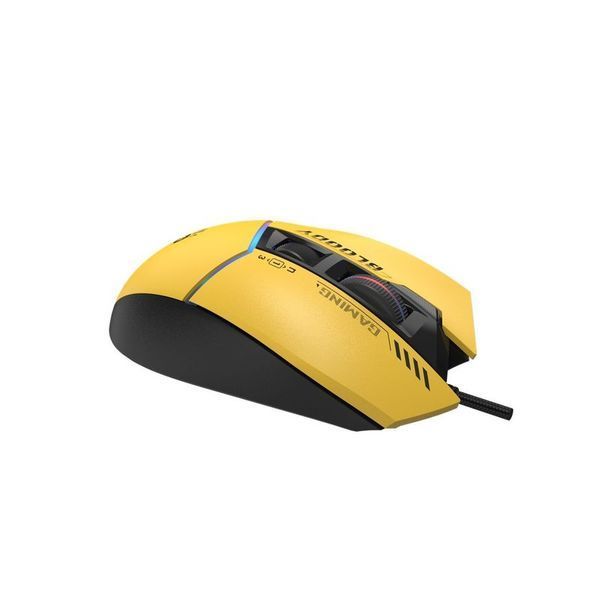 Миша ігрова дротова Bloody W95 Ultra Sports Lime, жовто-чорна фото
