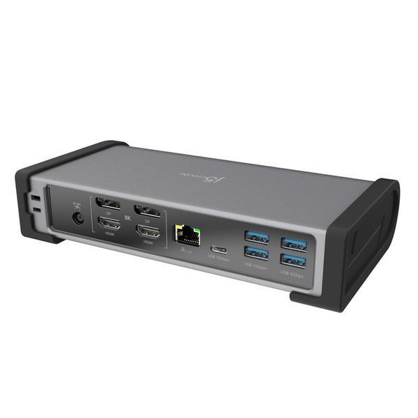 Док-станція J5create JTD568-EN Thunderbolt 4 15-в-1, темно-сіра
