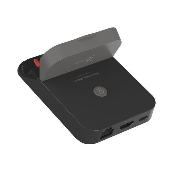 Док-станція J5create JCD620-N для Nintendo Switch, чорно-сіра