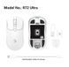 Мышь игровая беспроводная Bloody R72 Ultra, белая фото 9