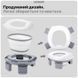 Горщик дитячий дорожній складний та накладка на унітаз дитяча JoyPoint 3в1 туалет для подорожей прогулянок переносний для хлопчика й дівчинки унісекс фото 5