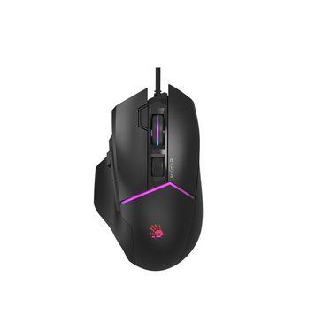 Миша ігрова дротова Bloody W95 Ultra Stone Black, чорна фото