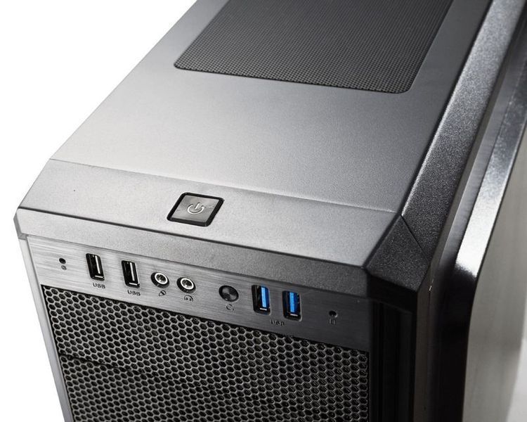 Корпус для ПК Cougar MX330-G черный игровой Mid Tower ATX со стеклянной боковой панелью, вентилятором 120 мм, видеокартой до 350 мм, радиатором 240 мм фото
