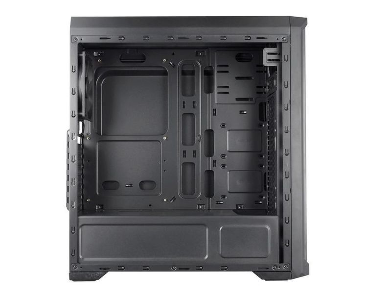 Корпус для ПК Cougar MX330-G черный игровой Mid Tower ATX со стеклянной боковой панелью, вентилятором 120 мм, видеокартой до 350 мм, радиатором 240 мм фото