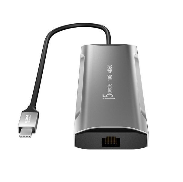 Док-станция J5create JCD393-N USB-C 7-в-1, Space Grey