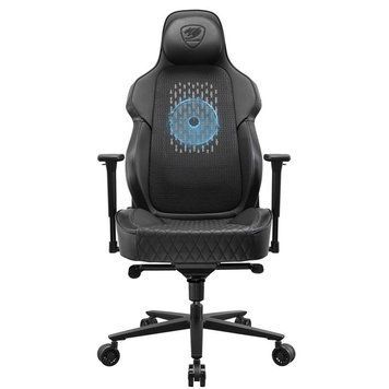 Геймерське крісло Cougar NxSys Aero Black з RGB-вентилятором фото