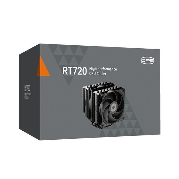 Кулер для процесора PCCOOLER RT720 BK, чорний