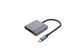 Мультиадаптер USB-C Cablexpert A-CM-COMBO3-05 3-в-1, серый фото 3