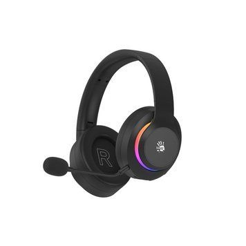 Наушники игровые беспроводные Bloody GR520 с микрофоном, чёрные