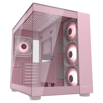 Корпус ігровий Cougar FV150 RGB Midi Tower, рожевий фото