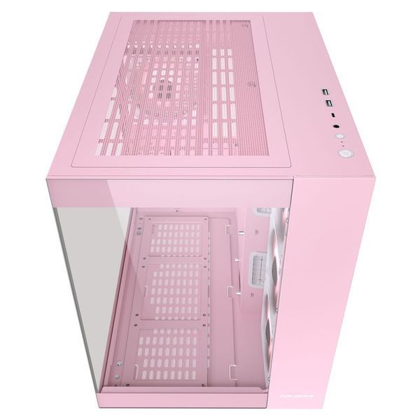 Корпус ігровий Cougar FV150 RGB Midi Tower, рожевий фото