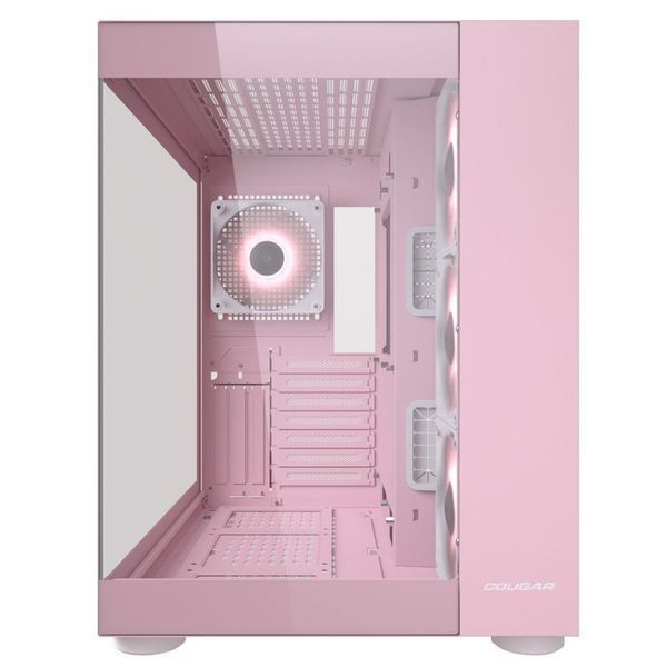 Корпус ігровий Cougar FV150 RGB Midi Tower, рожевий фото