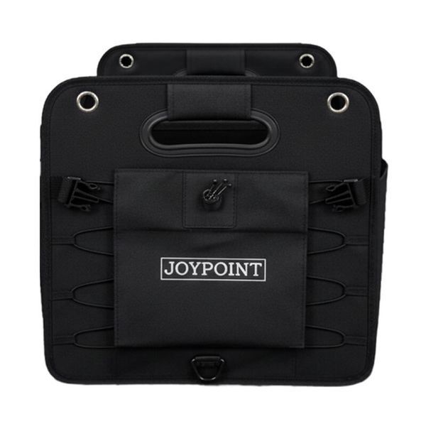 Автомобильный органайзер в багажник JoyPoint Pro складной ящик сумка для авто с перегородками карманами липучками 76х37х32 см фото