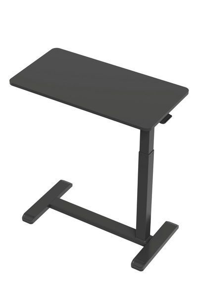 Подставка напольная Gembird TVS-DESK-02-BK для ноутбука, чёрная