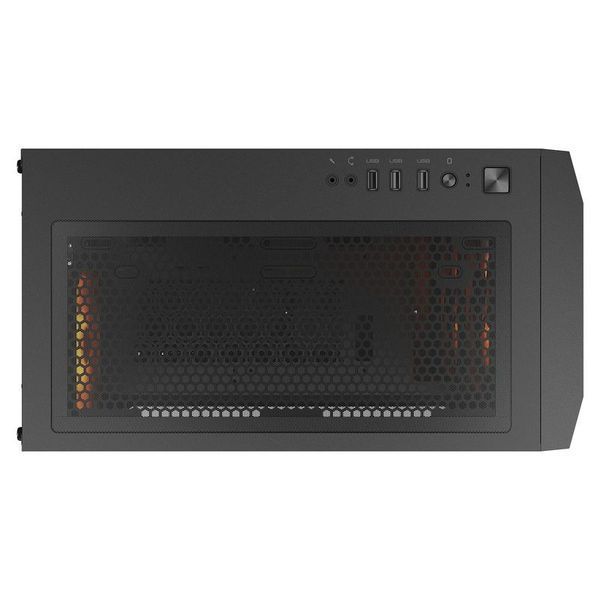 Игровой корпус Cougar Uniface Mini RGB чёрный, 3 вентилятора ARGB фото