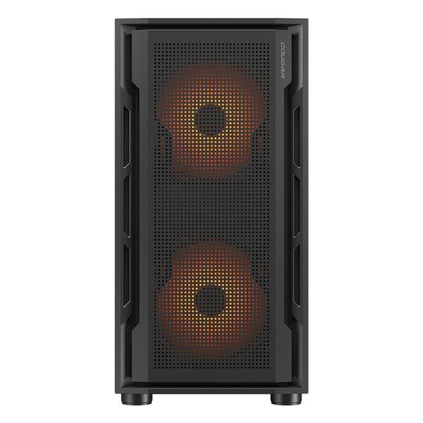Игровой корпус Cougar Uniface Mini RGB чёрный, 3 вентилятора ARGB фото