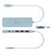 USB-хаб J5create JCD373EC-N 6-в-1 з HDMI і картрідером, блакитний фото 3