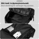 Рюкзак молодіжний чоловічий жіночий міський чорний карго JoyPoint нейлоновий підлітковий студентський спортивний для подорожей стильний модний 18 л фото 5