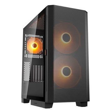 Корпус ігровий Cougar Airface FLO RGB Midi Tower, чорний фото