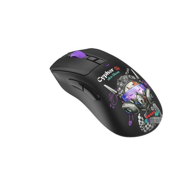 Мышь игровая беспроводная Bloody R73 Ultra Duo Cypher Ghost, чёрная фото