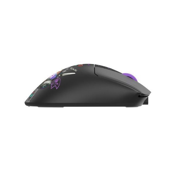 Мышь игровая беспроводная Bloody R73 Ultra Duo Cypher Ghost, чёрная фото