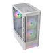 Игровой корпус Cougar Airface RGB Mid Tower белый, 3 вентилятора ARGB фото 2