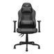 Геймерское кресло Cougar Fusion S Black, чёрная экокожа фото 1