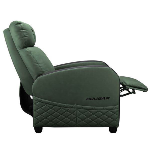 Игровое кресло-диван Cougar Ranger Elite Army Green ткань реклайнер подставка для ног наклон до 160&deg; до 135 кг фото