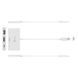 Мультиадаптер USB-C J5create JCA399-N 3-в-1 з HDMI, білий фото 4