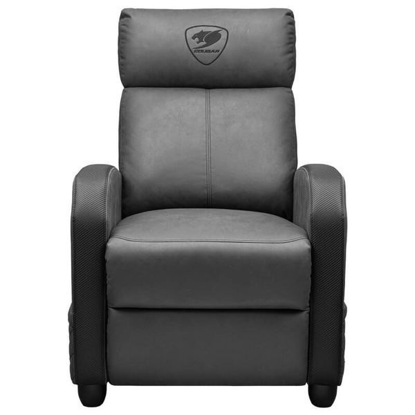 Игровое кресло-диван Cougar Ranger Elite Jet Gray ткань реклайнер подставка для ног наклон до 160&deg; до 135 кг фото