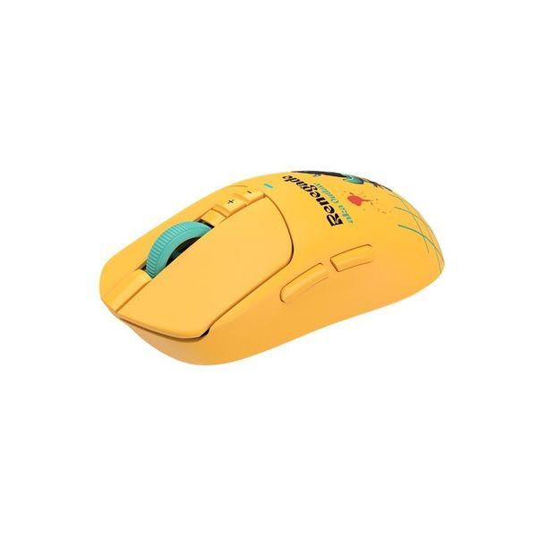 Мышь игровая беспроводная Bloody R72 Ultra Renegade Sunset, жёлтая фото