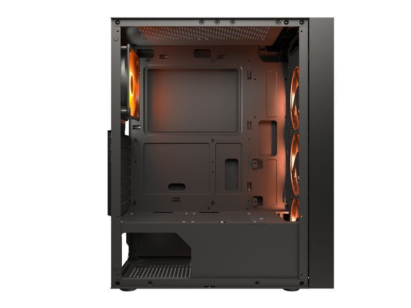 Корпус игровой Cougar MX160 RGB чёрный с 4 ARGB-вентиляторами фото