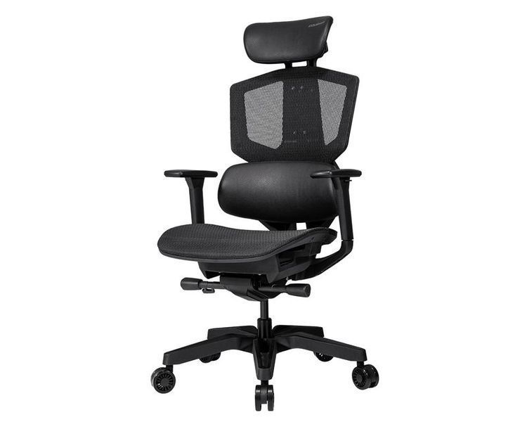Кресло геймерское Cougar Argo One (Black) с сеткой, чёрное фото