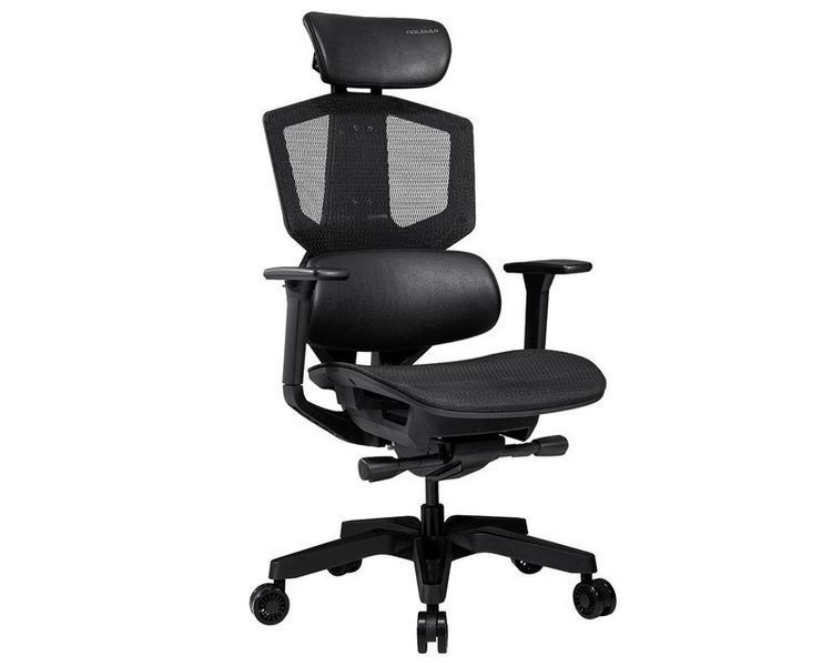 Кресло геймерское Cougar Argo One (Black) с сеткой, чёрное фото
