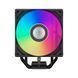 Кулер для процесора PCCOOLER RT500 Digital ARGB BK, 120 мм, чорний фото 1